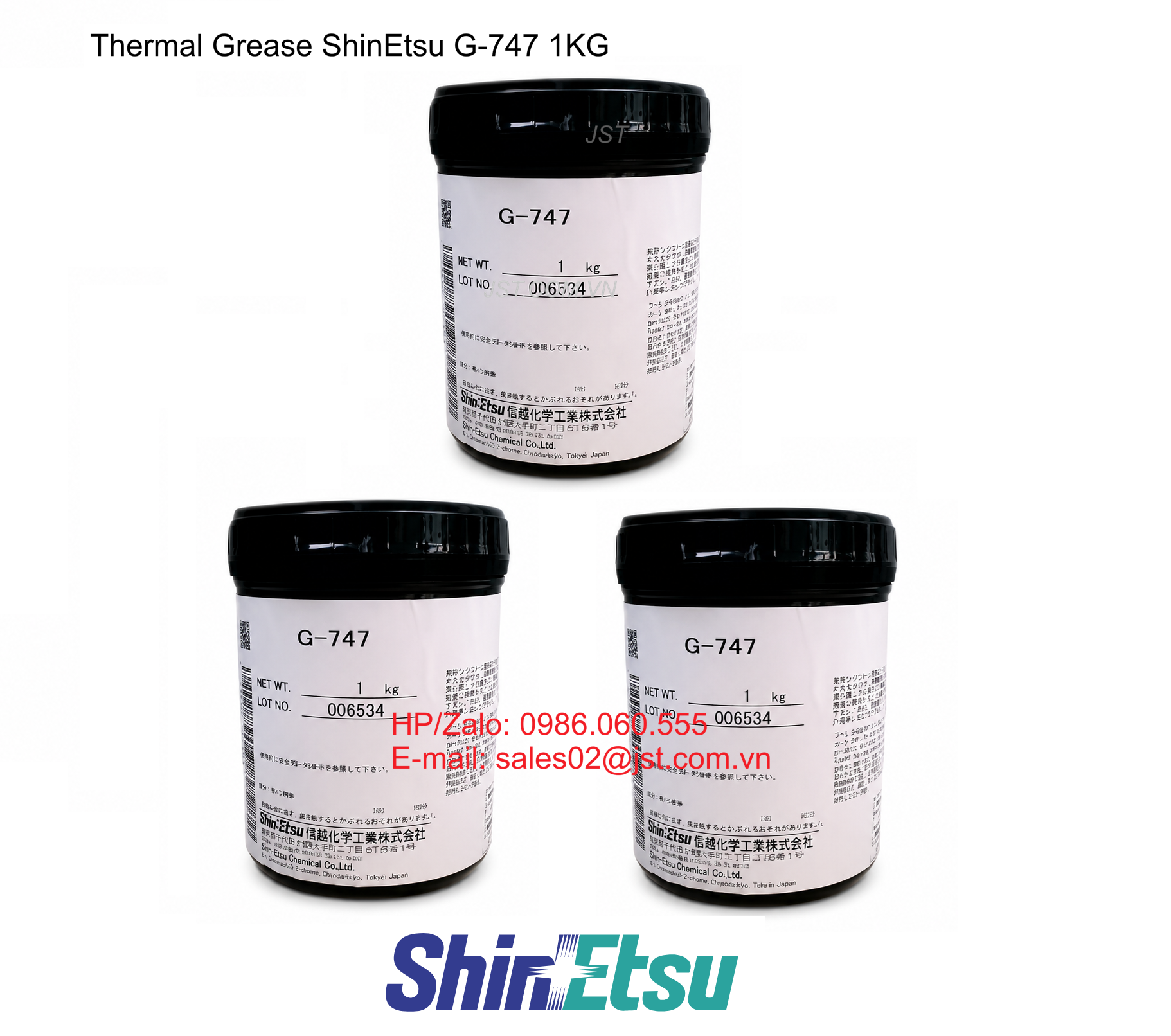 Keo tản nhiệt Thermal Grease ShinEtsu G-747